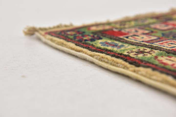 4' x 5' 9 Hand Knotted Kazak Rug