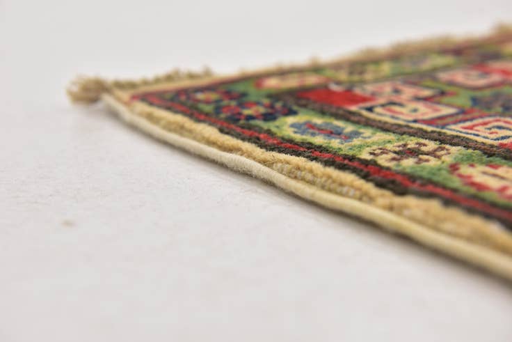 Detail image of 4' x 5' 9 Hand Knotted Kazak Rug