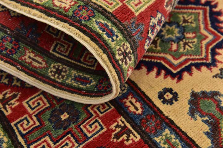 4' x 5' 9 Hand Knotted Kazak Rug