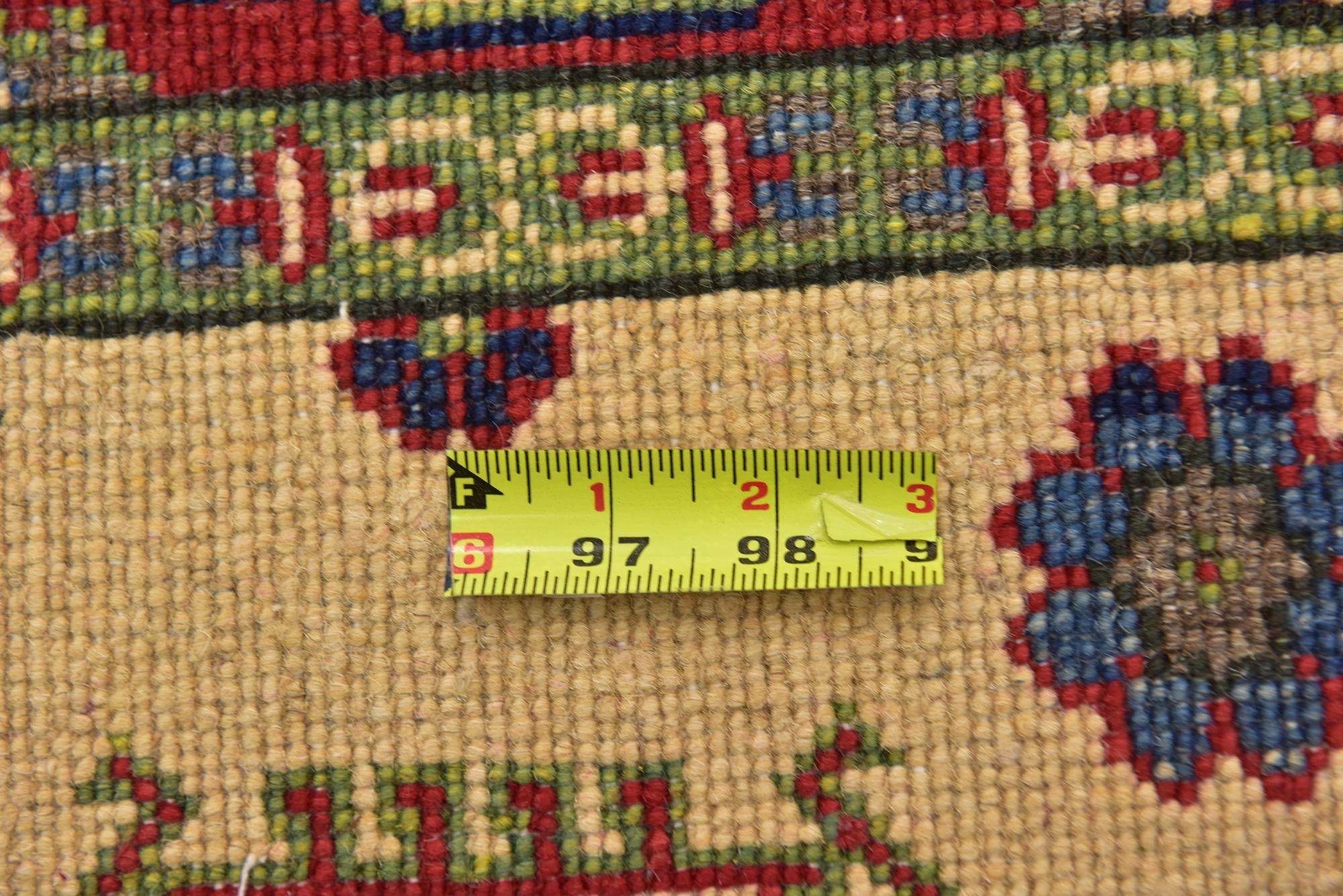 4' x 5' 10 Hand Knotted Kazak Rug