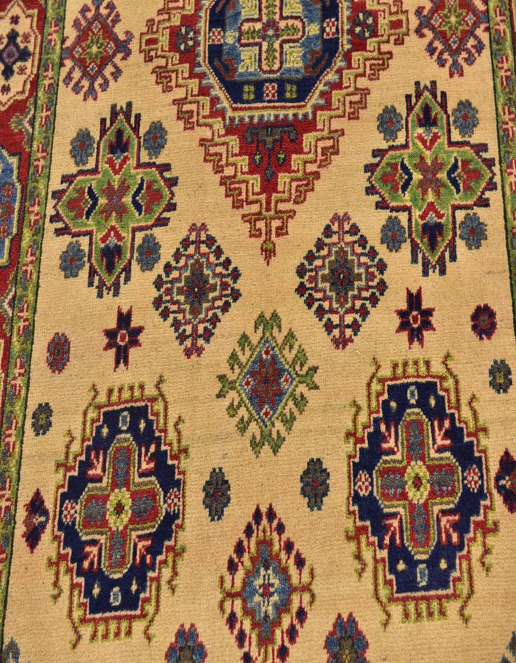 Detail image of 4' x 5' 10  Hand Knotted Kazak Rug