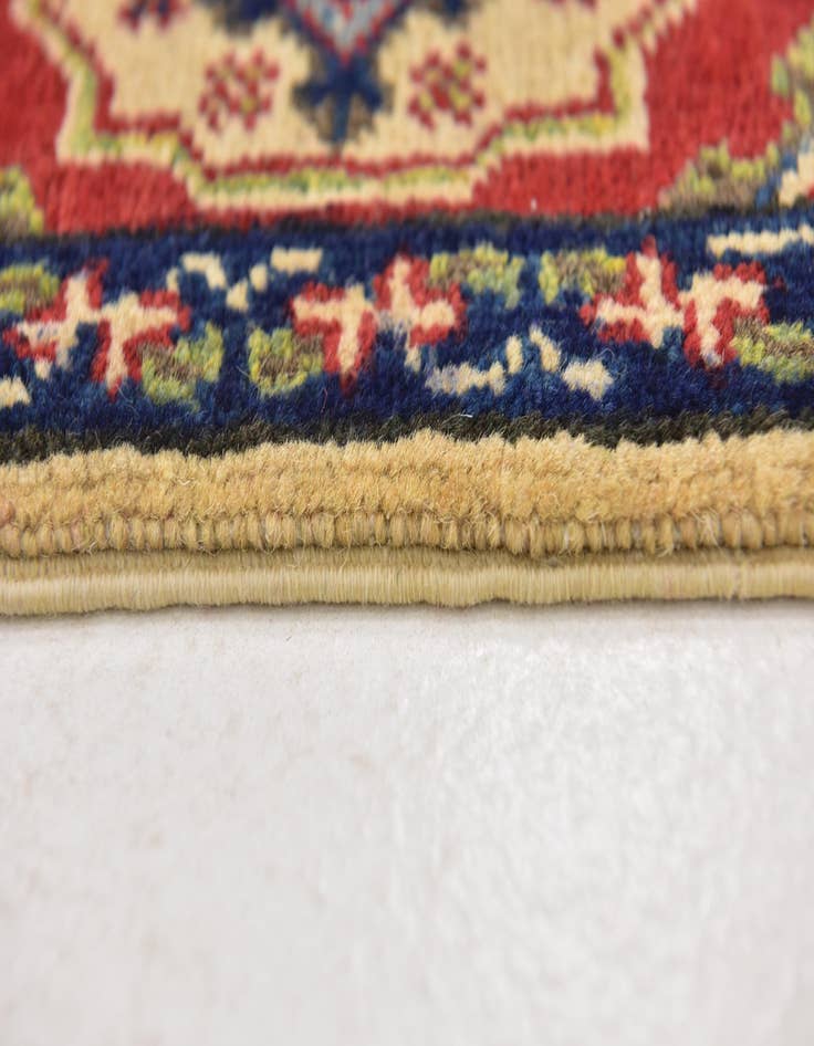 Detail image of 4' x 5' 10  Hand Knotted Kazak Rug