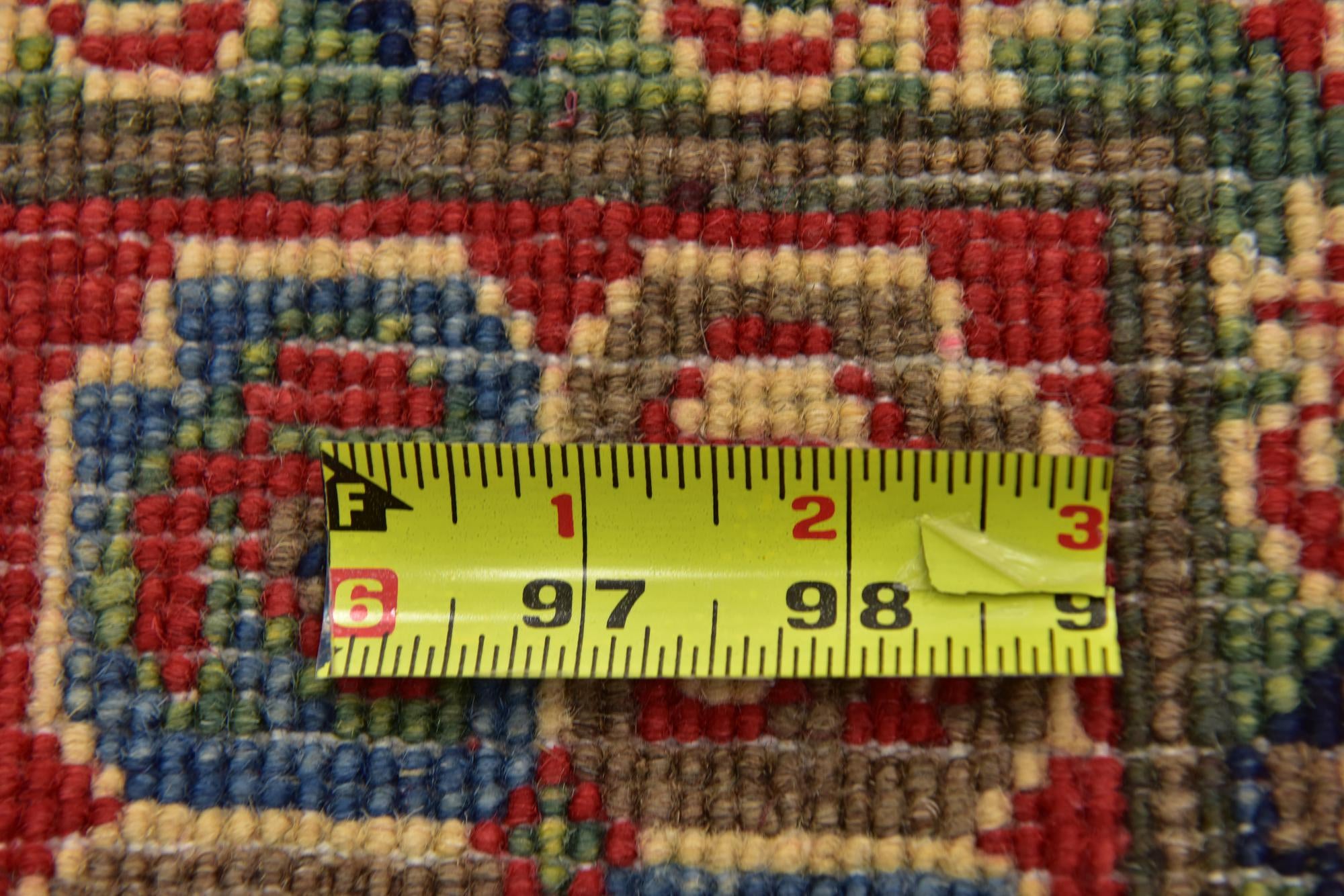 4' x 5' 8 Hand Knotted Kazak Rug