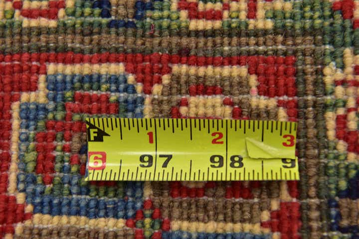 4' x 5' 8 Hand Knotted Kazak Rug