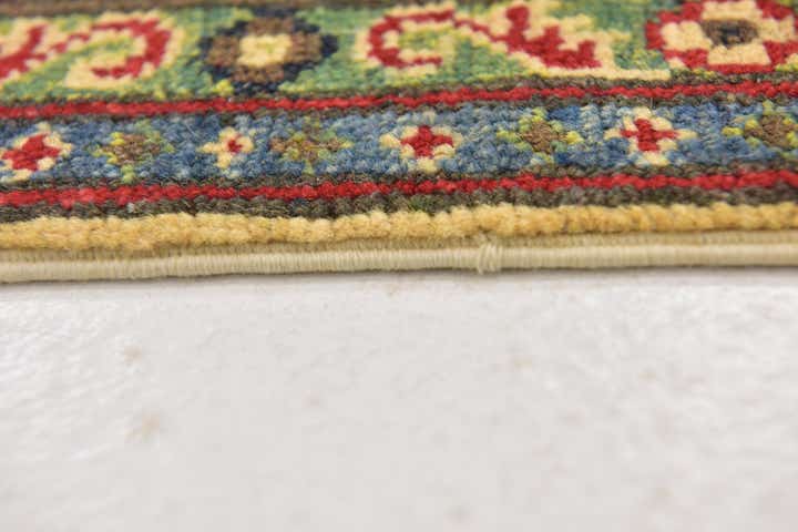 4' x 5' 8 Hand Knotted Kazak Rug