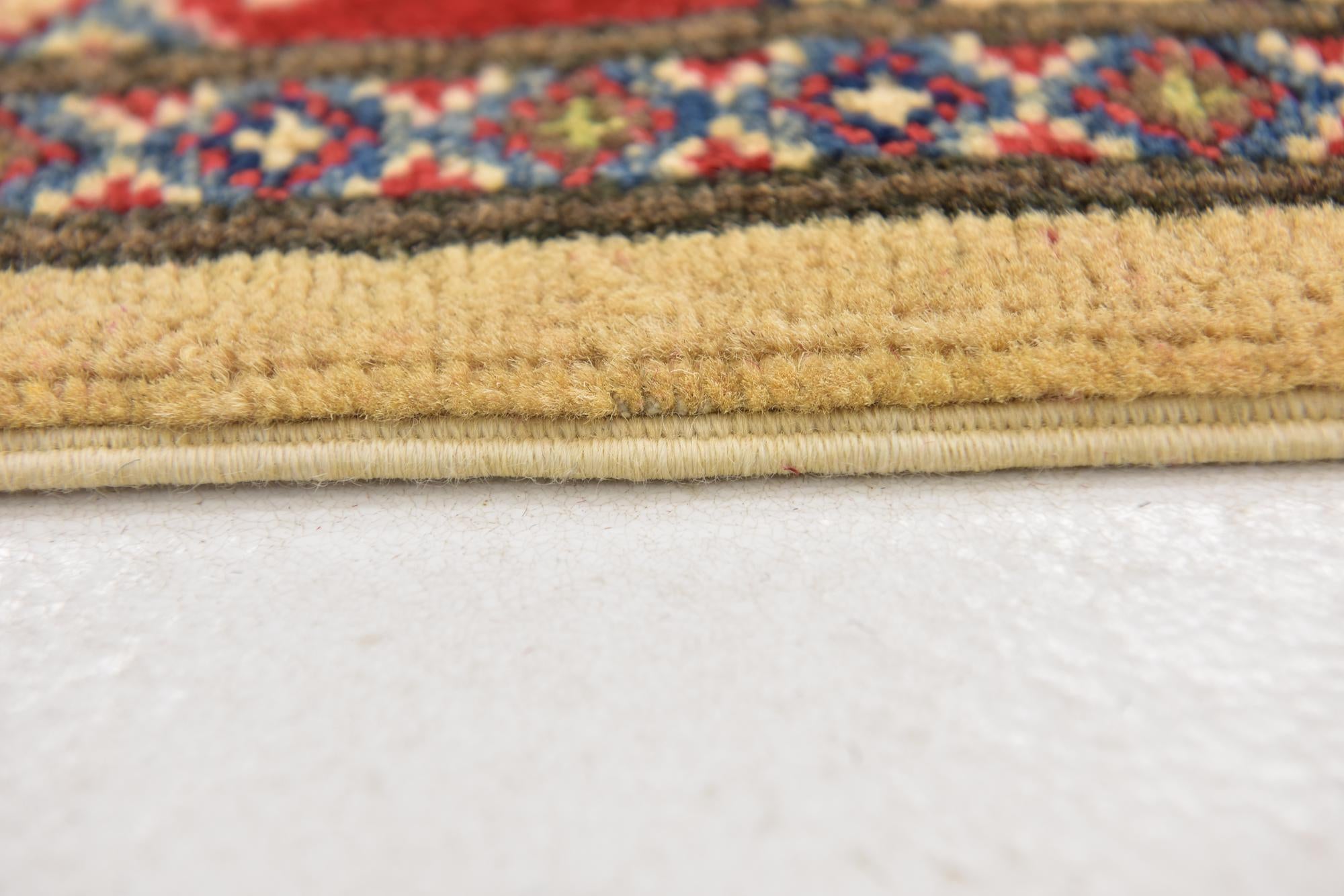 115cm x 185cm anudado a mano Kazak Alfombra