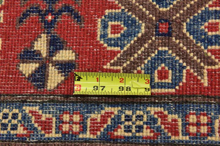 4' x 5' 9 Hand Knotted Kazak Rug