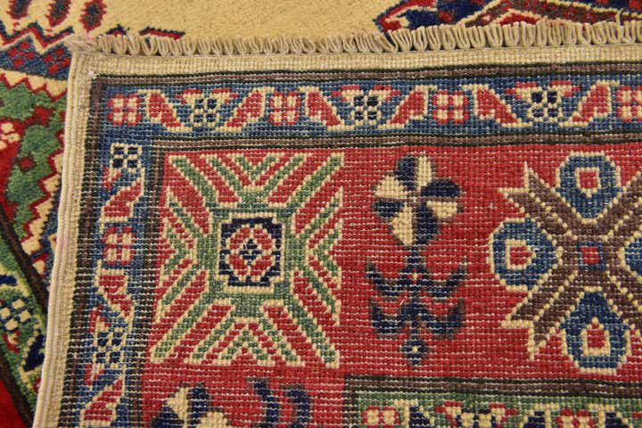 4' x 5' 9 Hand Knotted Kazak Rug