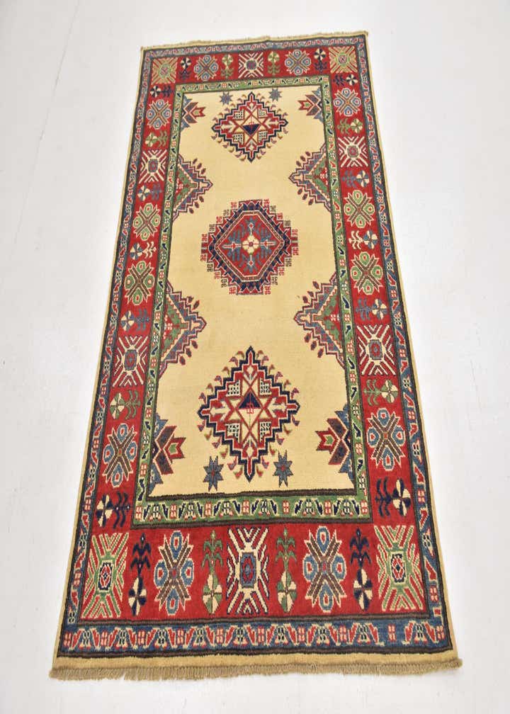 4' x 5' 9 Hand Knotted Kazak Rug