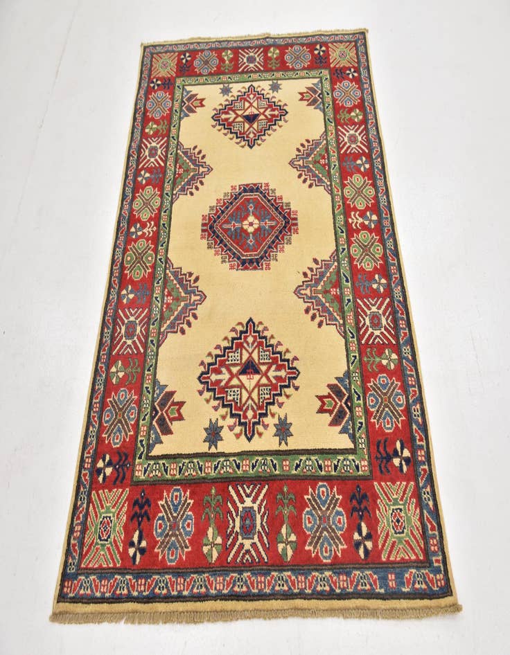Detail image of 4' x 5' 9 Hand Knotted Kazak Rug