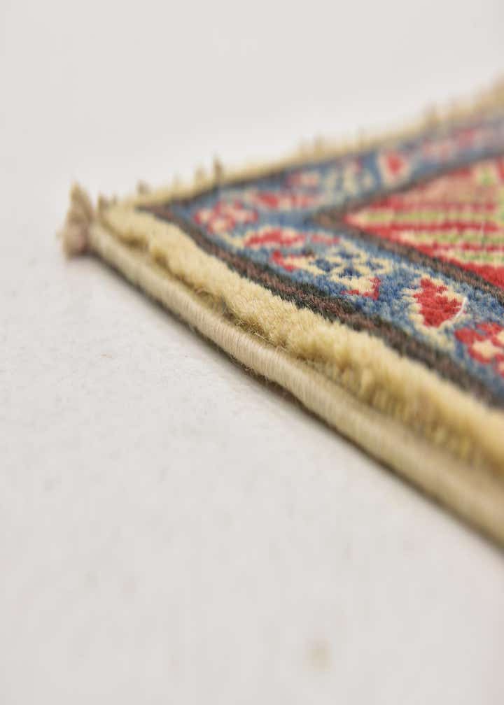 4' x 5' 9 Hand Knotted Kazak Rug