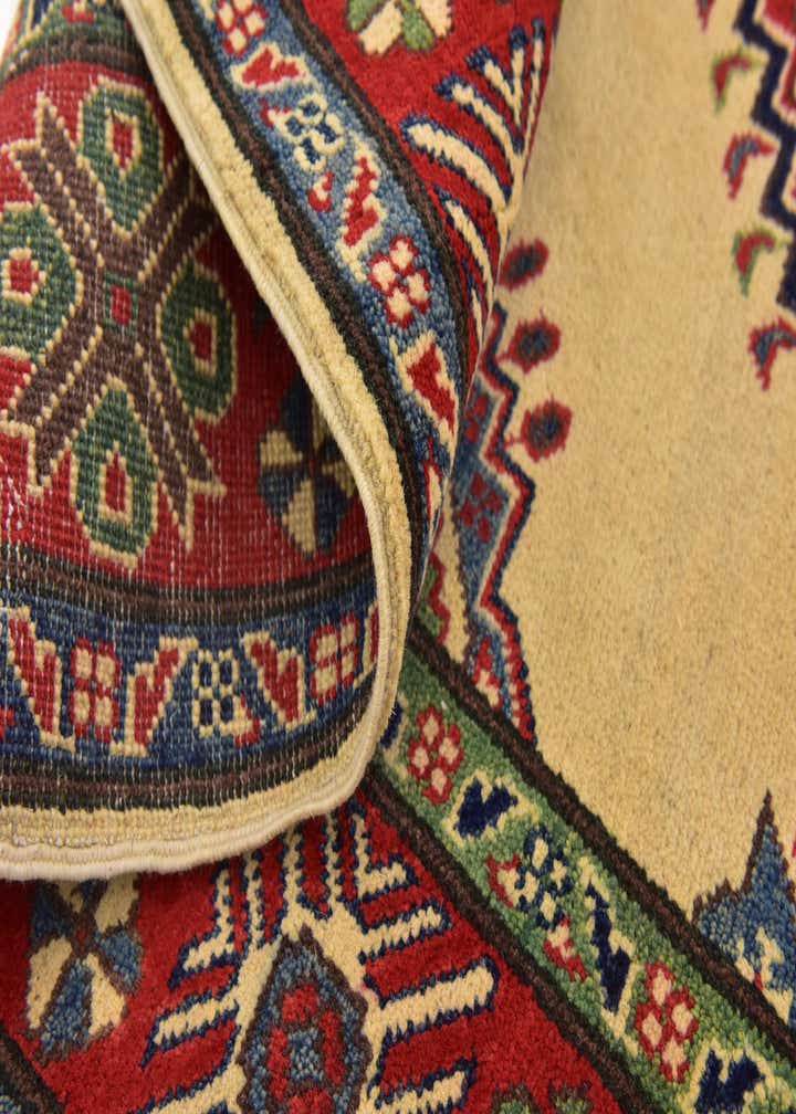 4' x 5' 9 Hand Knotted Kazak Rug