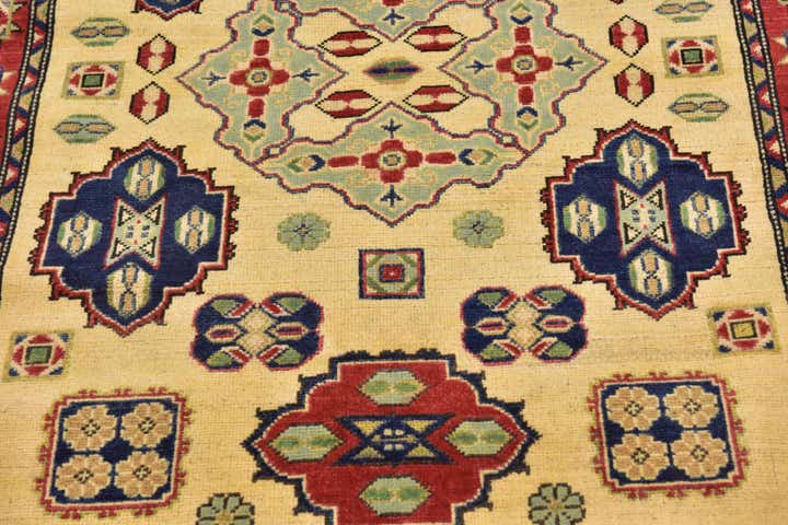 4' x 6' Hand Knotted Kazak Rug
