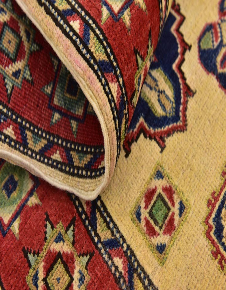 Detail image of 4' x 6'  Hand Knotted Kazak Rug