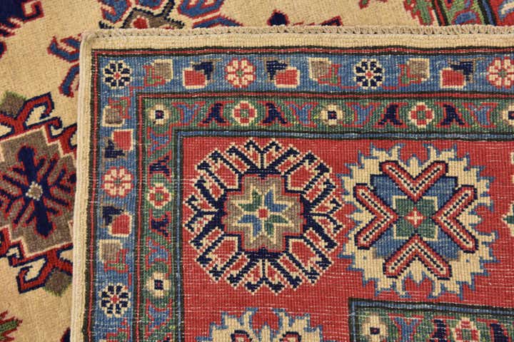 6' 6 x 10' 5 Hand Knotted Kazak Rug