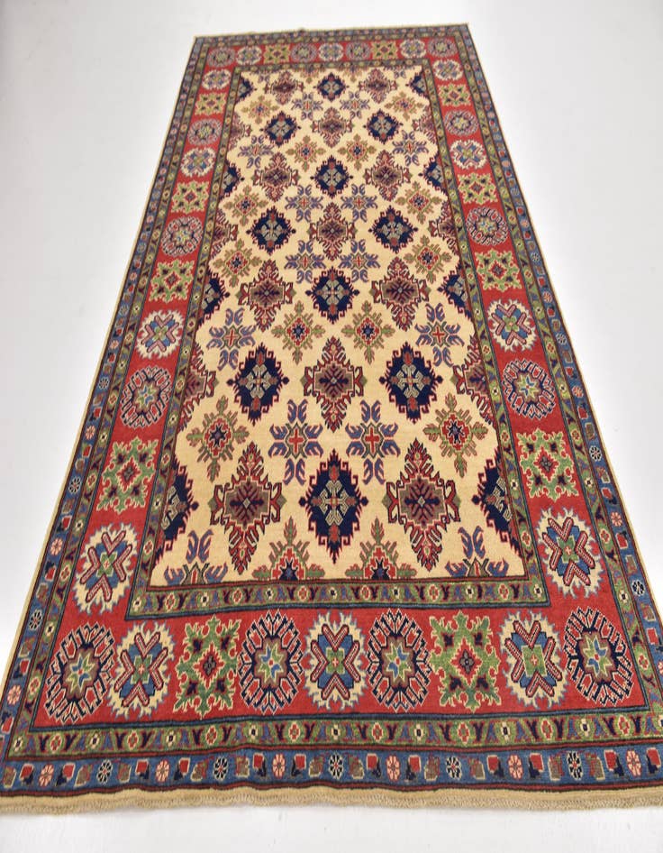 Detail image of 6' 6 x 10' 5  Hand Knotted Kazak Rug