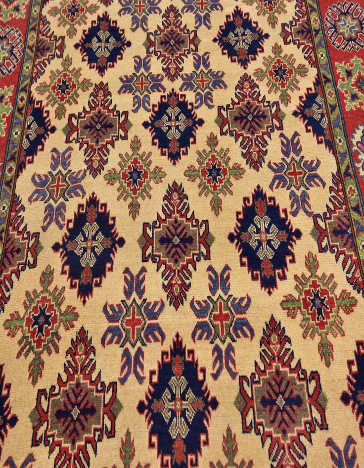 Detail image of 6' 6 x 10' 5  Hand Knotted Kazak Rug