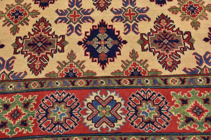 6' 6 x 10' 5 Hand Knotted Kazak Rug
