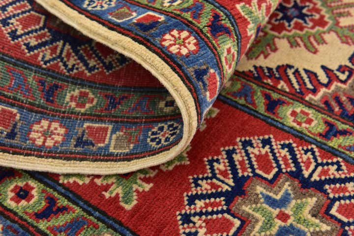 6' 6 x 10' 5 Hand Knotted Kazak Rug