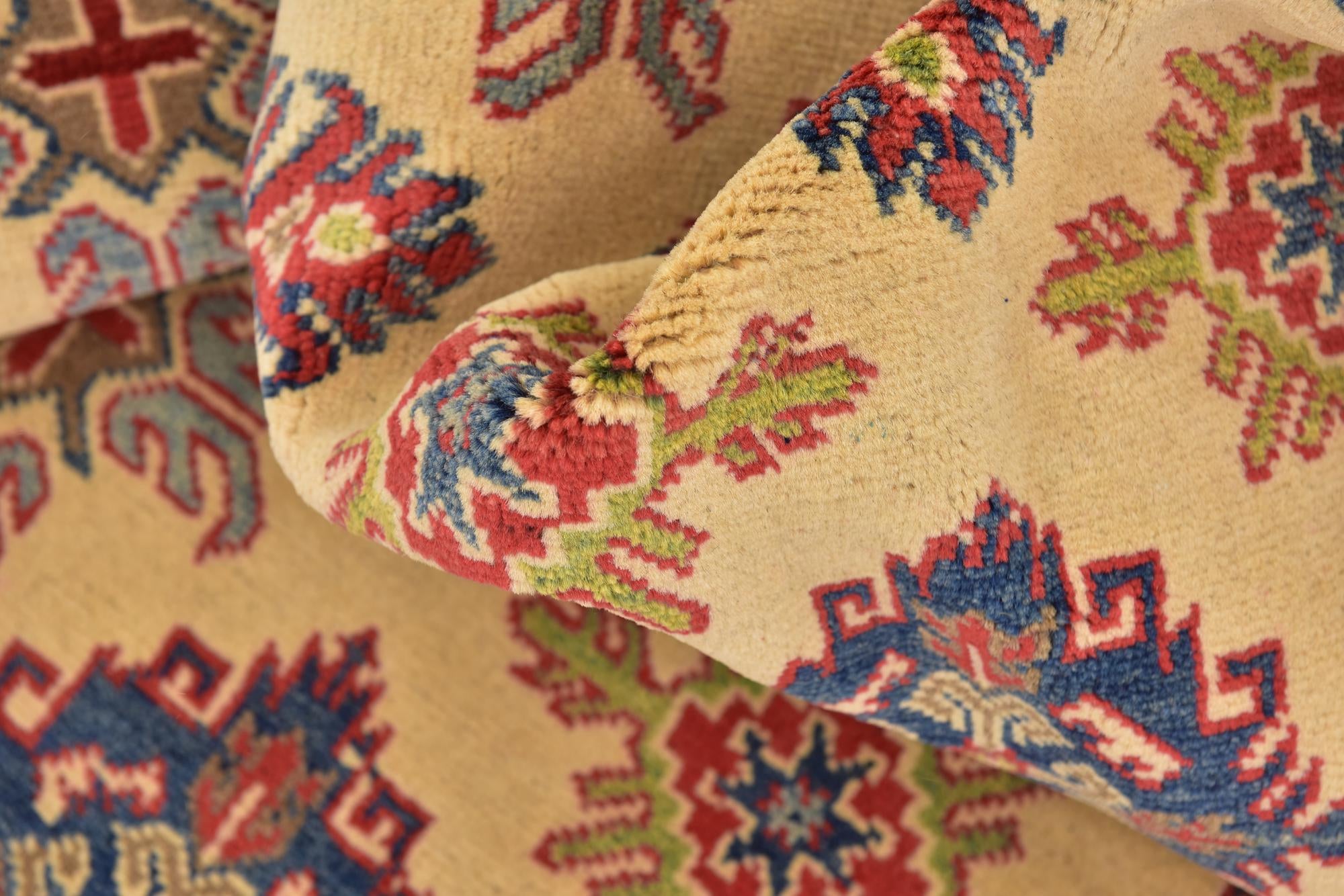 6' x 8' 8 Hand Knotted Kazak Rug