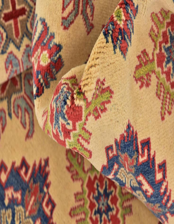 Detail image of 6' x 8' 8  Hand Knotted Kazak Rug