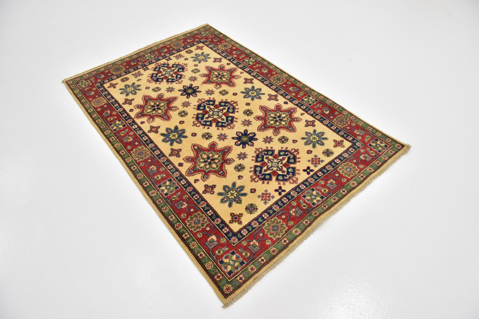 120cm x 175cm Hand Knotted Kazak Rug