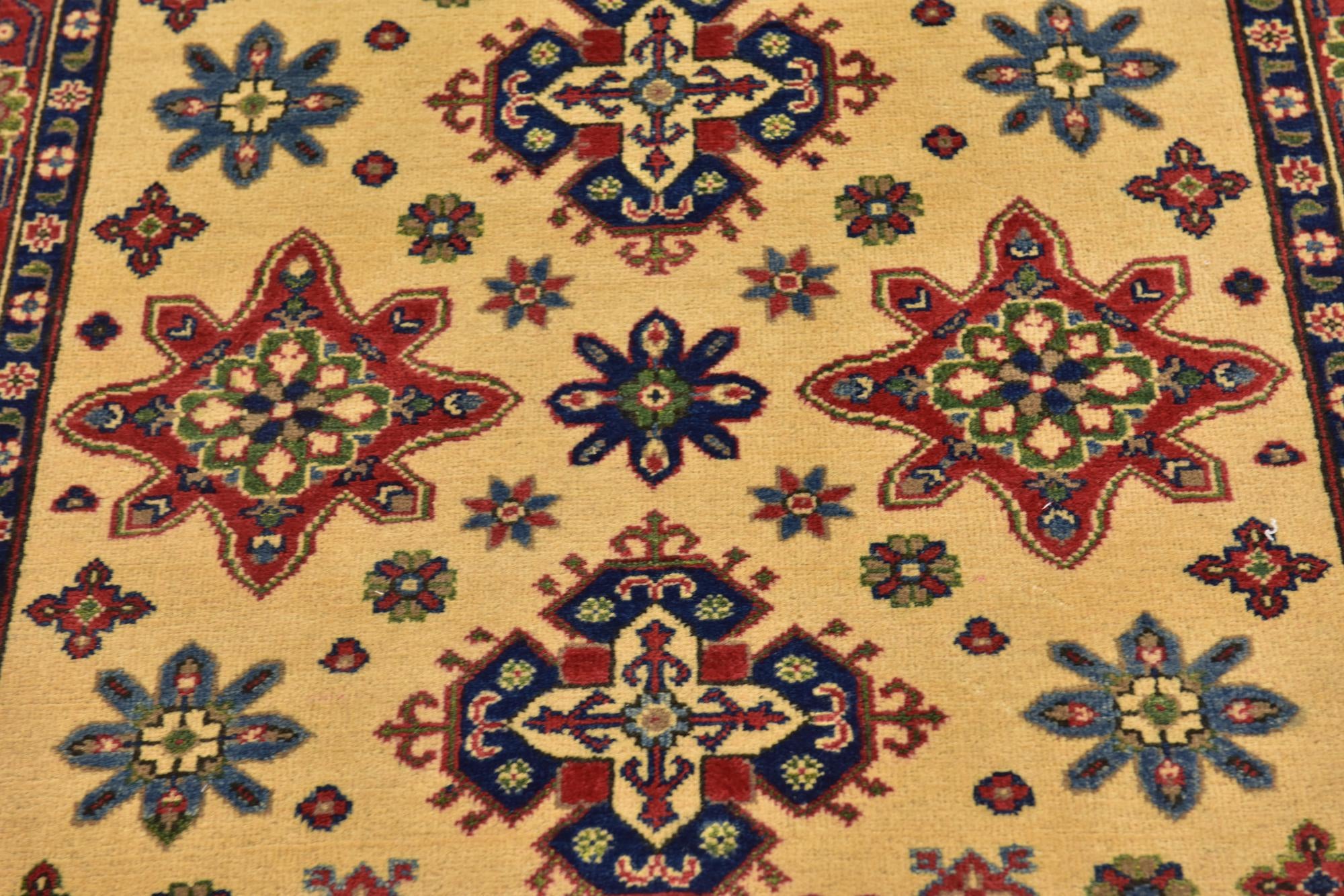 120cm x 175cm Hand Knotted Kazak Rug