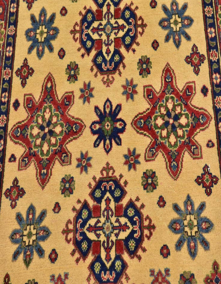 Detail image of 4' x 5' 9  Hand Knotted Kazak Rug