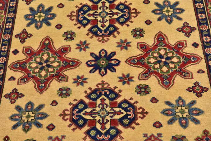 4' x 5' 9 Hand Knotted Kazak Rug