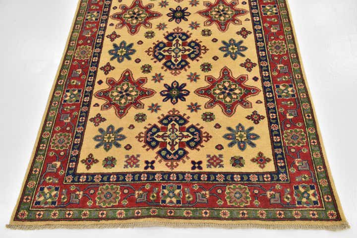 4' x 5' 9 Hand Knotted Kazak Rug