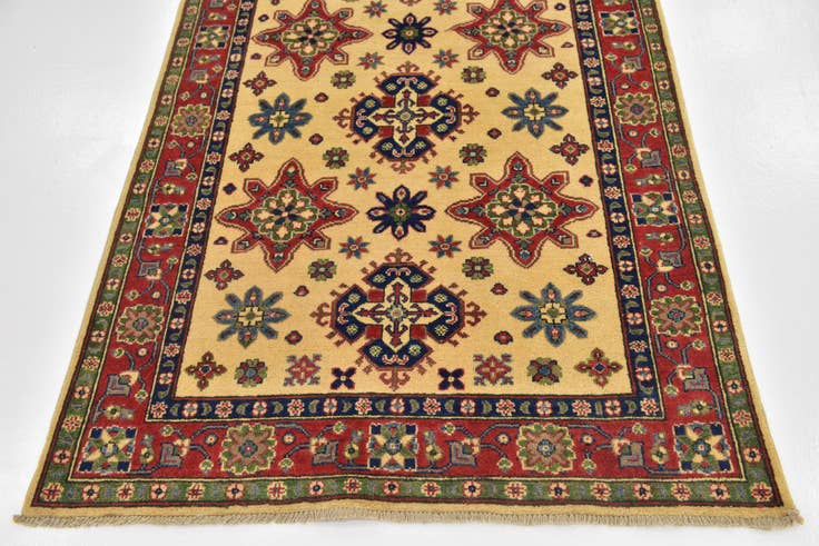 Detail image of 4' x 5' 9 Hand Knotted Kazak Rug