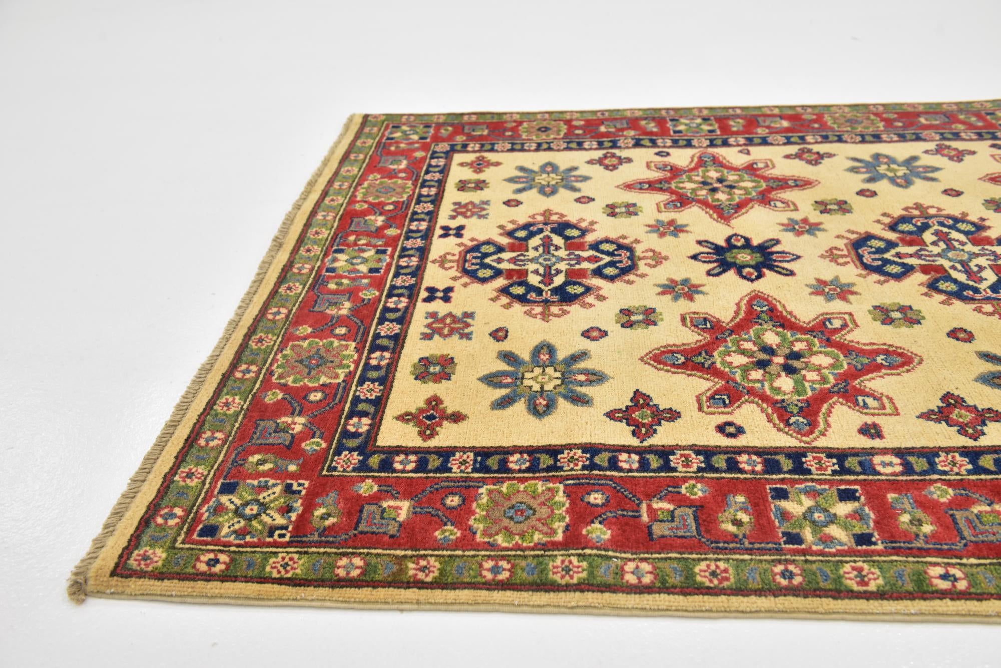 120cm x 175cm Hand Knotted Kazak Rug