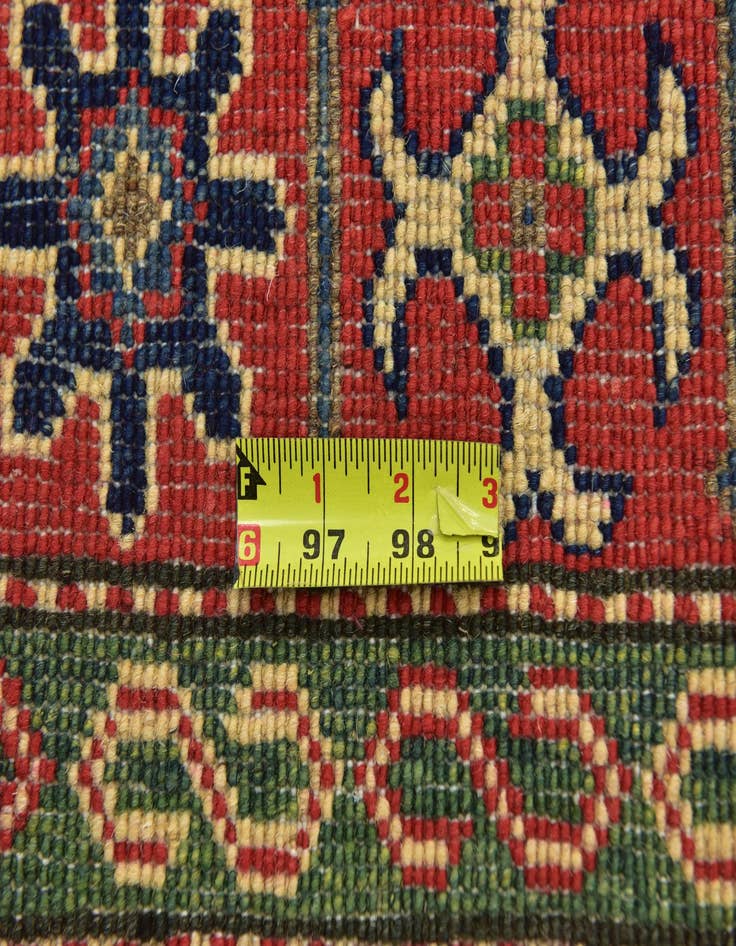 Detail image of 4' x 6' 4  Hand Knotted Kazak Rug