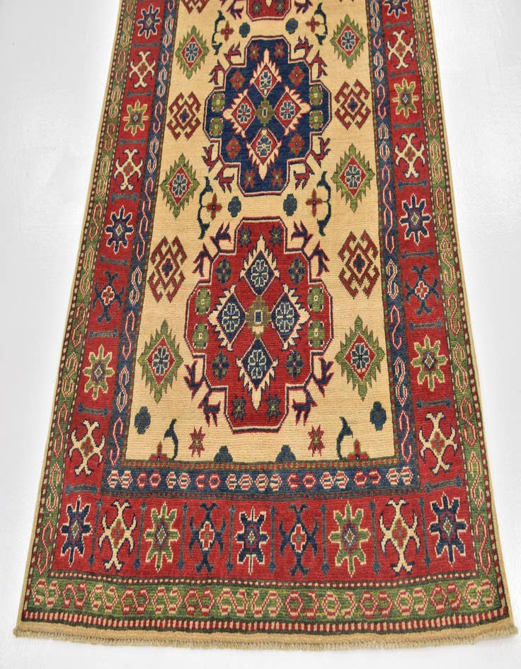 Detail image of 4' x 6' 4  Hand Knotted Kazak Rug