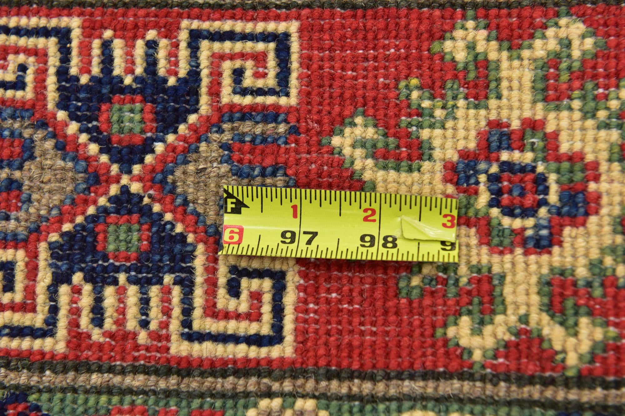 4' x 6' Hand Knotted Kazak Rug