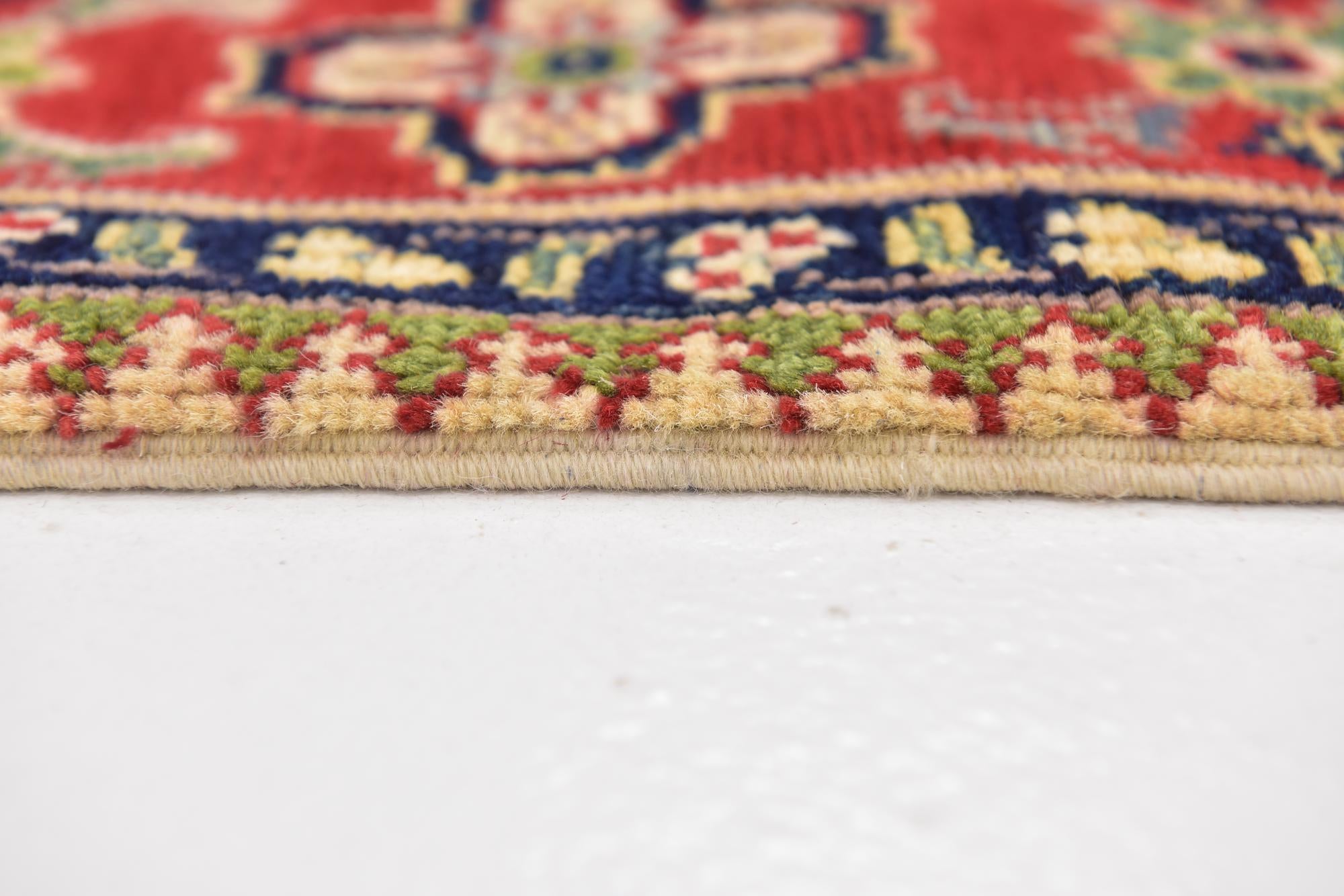 4' x 6' Hand Knotted Kazak Rug
