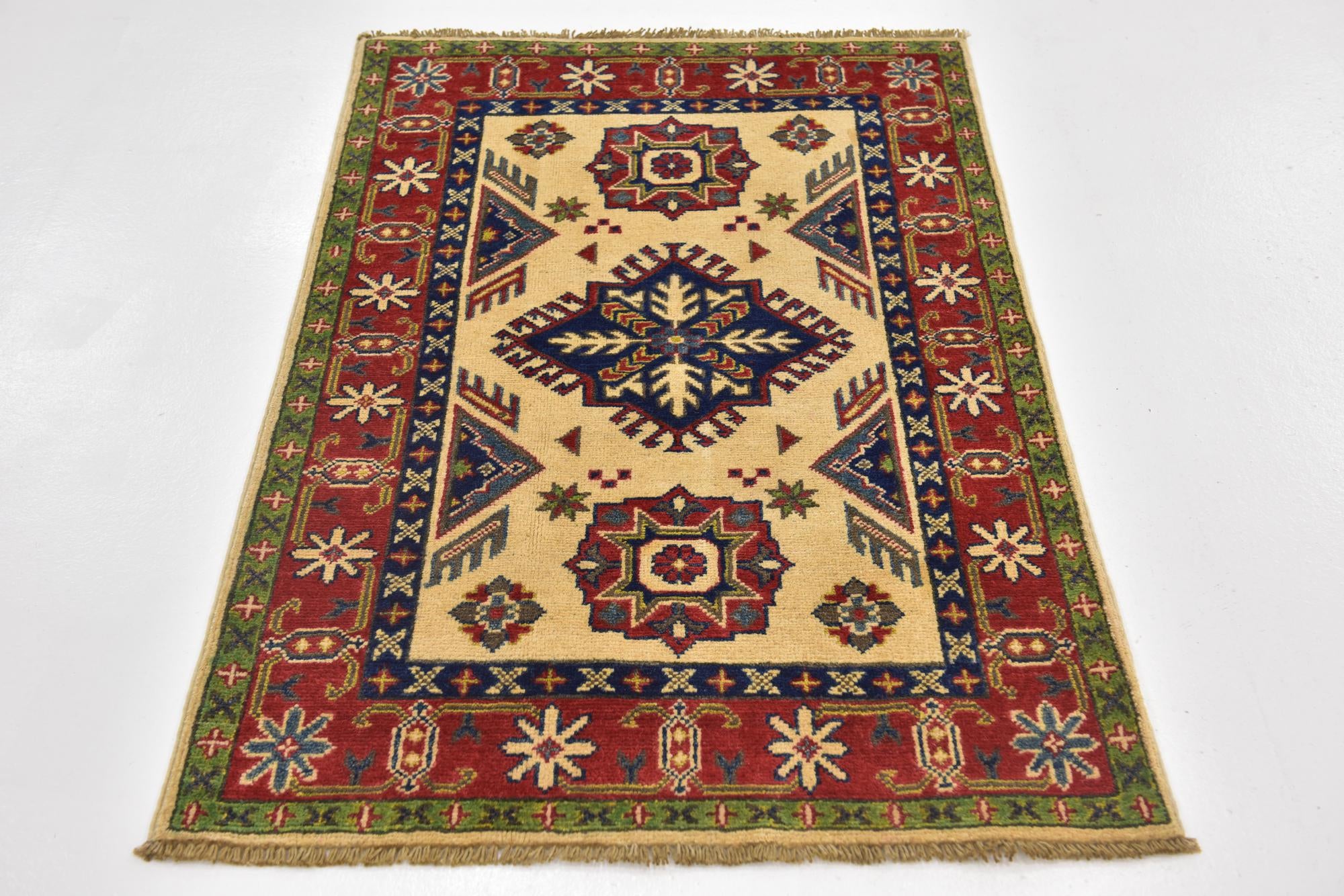 2' 8 x 4' 2 Hand Knotted Kazak Rug
