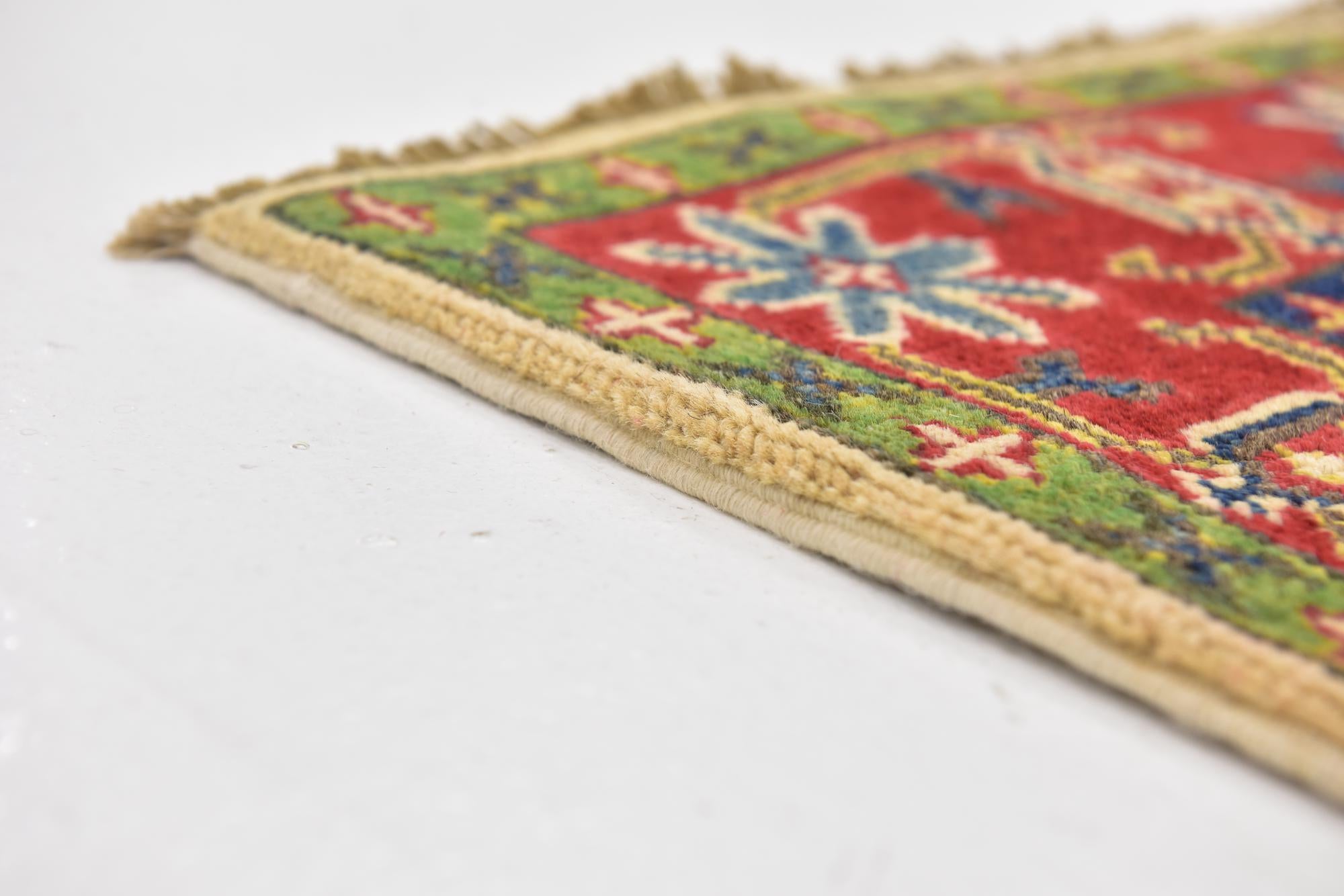 2' 8 x 4' 2 Hand Knotted Kazak Rug
