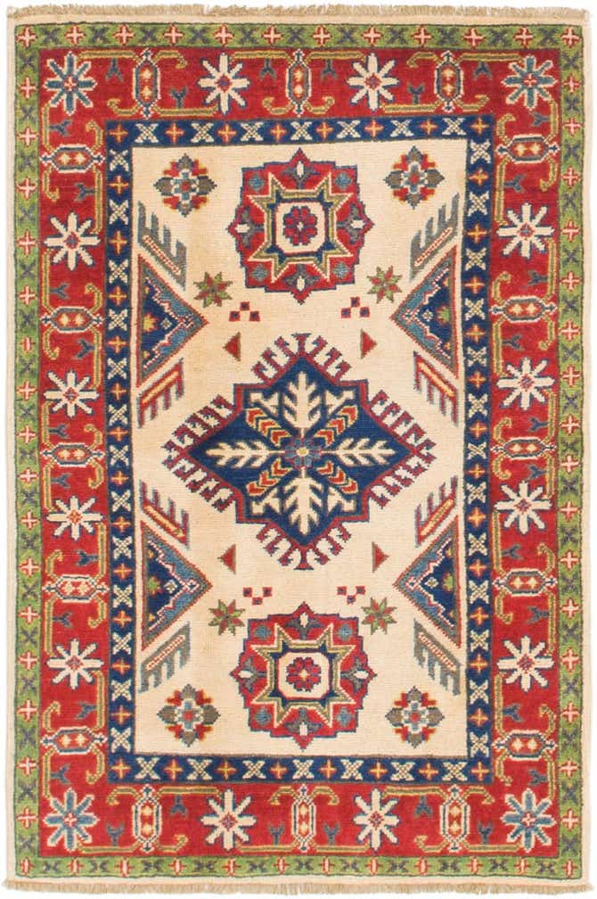 2' 8 x 4' 2 Hand Knotted Kazak Rug
