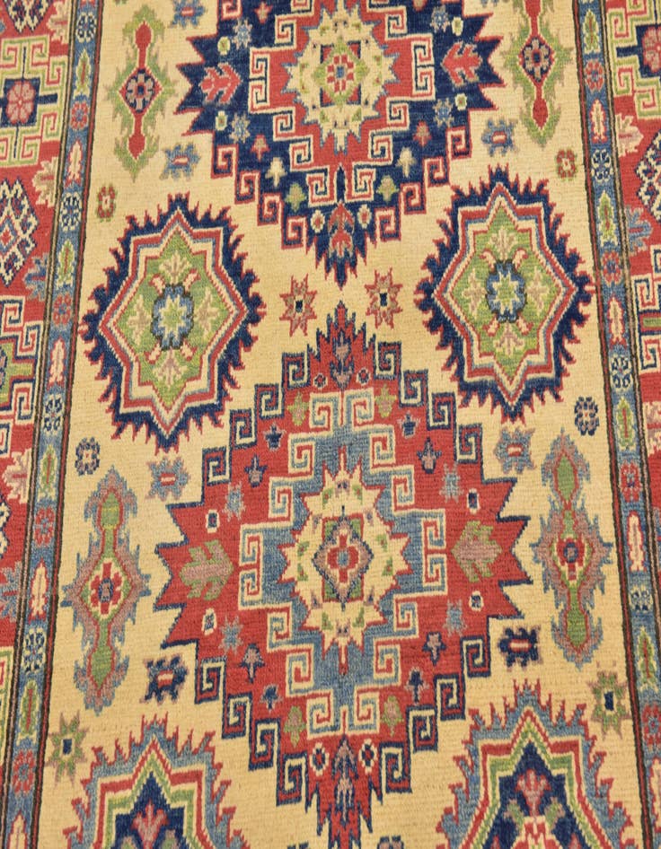 Detail image of 4' x 6' Hand Knotted Kazak Rug