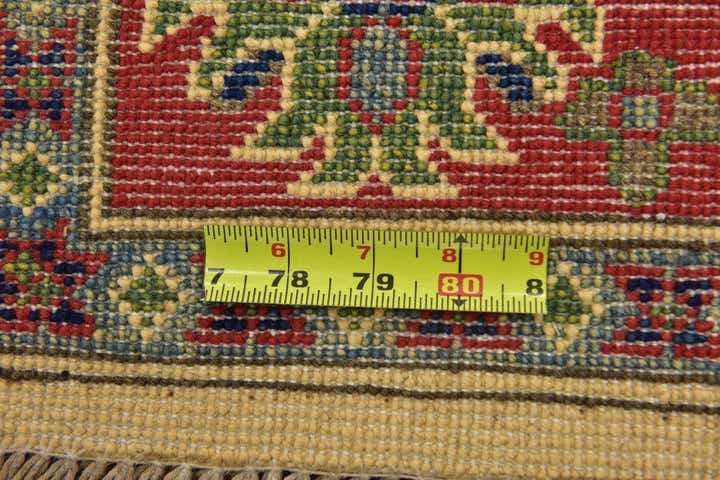 4' x 5' 10 Hand Knotted Kazak Rug