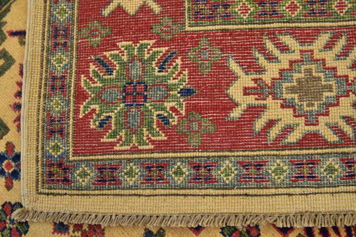 4' x 5' 10 Hand Knotted Kazak Rug