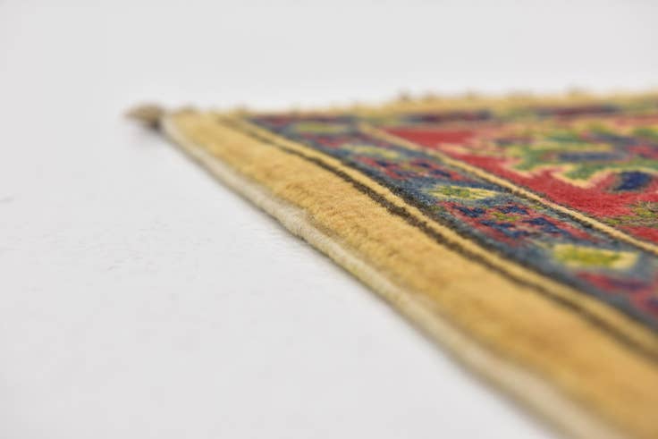 Detail image of 4' x 5' 10 Hand Knotted Kazak Rug