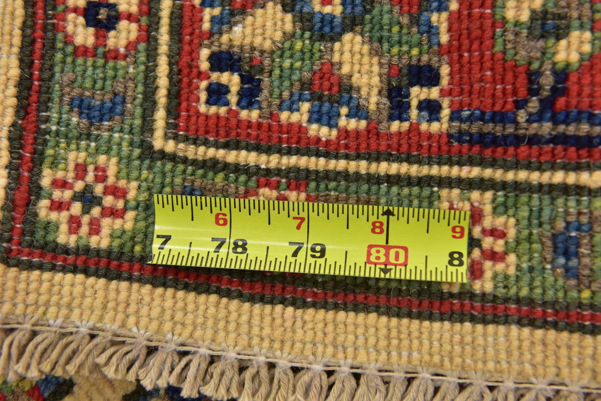 4' x 6' Hand Knotted Kazak Rug