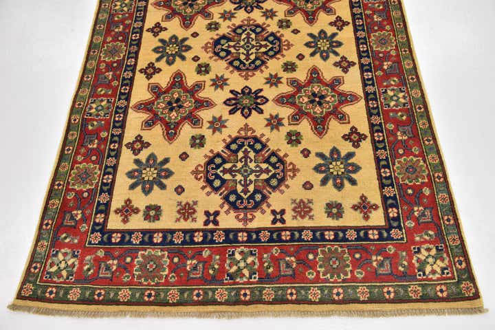 4' x 6' Hand Knotted Kazak Rug