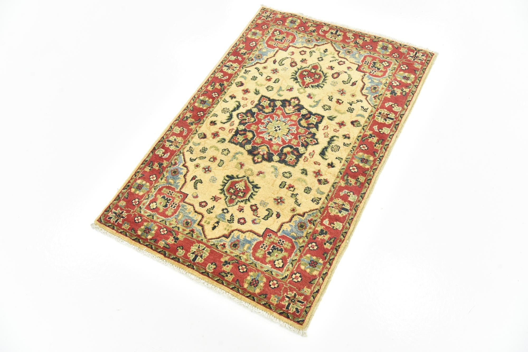 2' 6 x 3' 10 Hand Knotted Kazak Rug