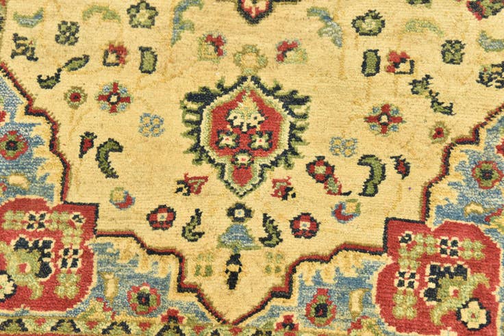 Detail image of 2' 6 x 3' 10 Hand Knotted Kazak Rug