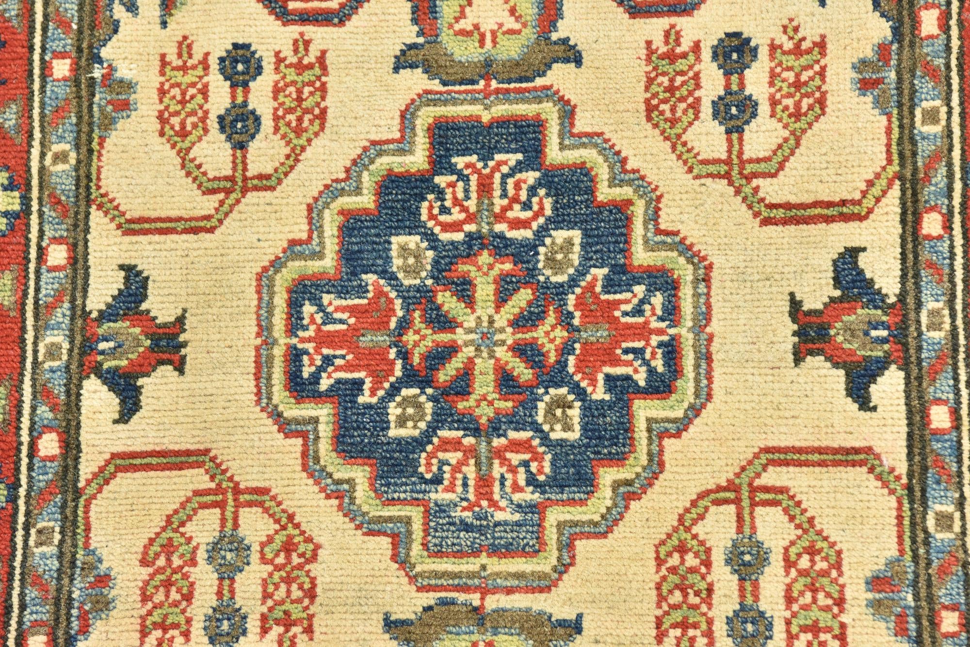 2' 10 x 4' 5 Hand Knotted Kazak Rug
