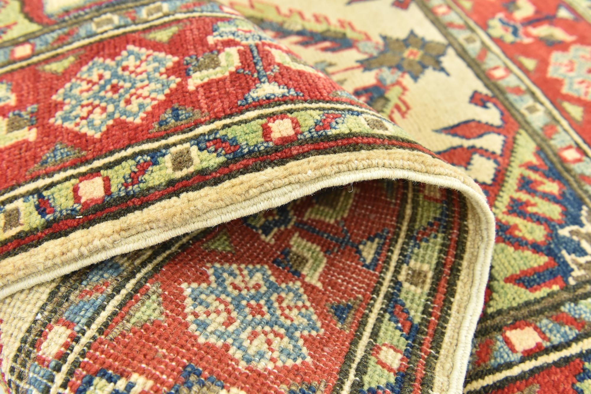 2' 10 x 4' 5 Hand Knotted Kazak Rug