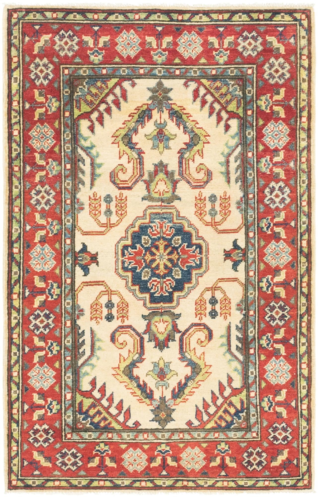 2' 10 x 4' 5 Hand Knotted Kazak Rug